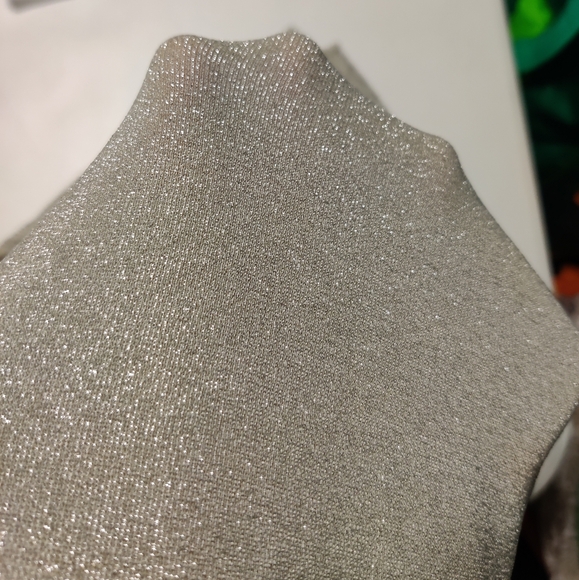 NWT Rachel Roy Grey/Silver Sparkly Pants Women Size M & L - Picture 4 of 5